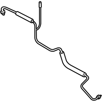 Ford 4R3Z-19835-AB Front AC Hose