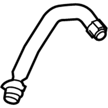 BMW 11-12-7-850-244 Vent Hose