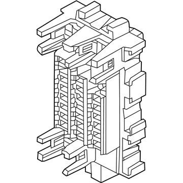 Nissan 24311-1HA0A Block Assembly Fuse