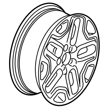 Mopar 6DR16RXFAA ALUMINUM