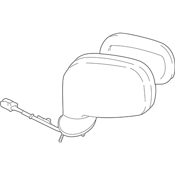 Toyota 87940-17340-J2 Mirror Assembly