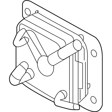 Nissan 21606-28X0B Cooler Assembly-Auto Transmission Oil