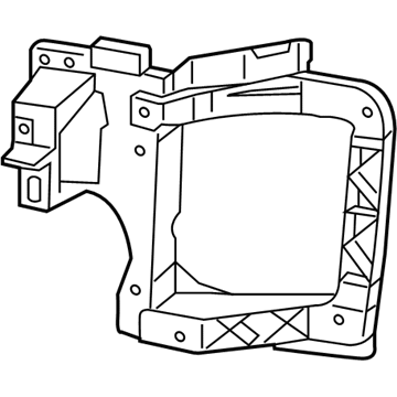 Mopar 68227483AA Bracket-HEADLAMP Mounting