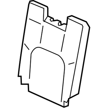 Honda 82122-SZA-A02 Pad, Right Rear Seat-Back