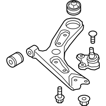 Kia 54501F2AA0 Arm Complete-Fr LWR,