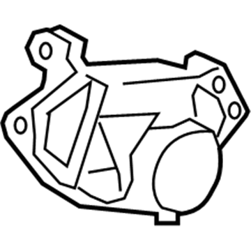 Lexus 12321-31140 Bracket, Engine Mounting, Rear(For Transverse Engine)