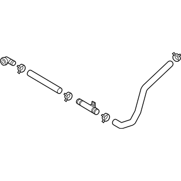 Hyundai 25413-C2200 Hose-Radiator Outlet