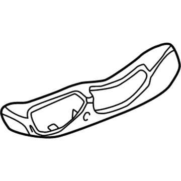 BMW 52-10-8-255-657 Covering Outer Left