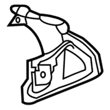 Honda 17518-TK6-A00 Bracket, Tank Guard