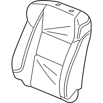 Acura 04811-TX4-A30ZA Cover Set, Passenger Side Trim (Sandstorm) (Leather) (Side Airbag)
