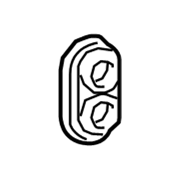 Lexus 87128-35020 GROMMET, Heater