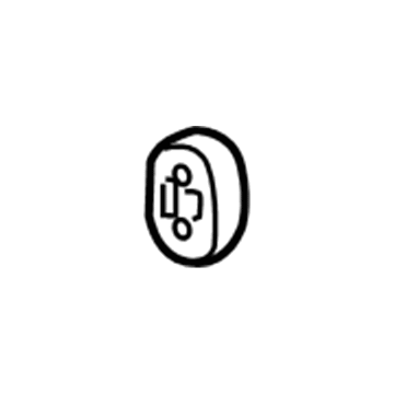 Acura 18215-TK4-A11 Rubber, Exhaust Mounting