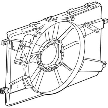 GM 13267631 Fan Shroud