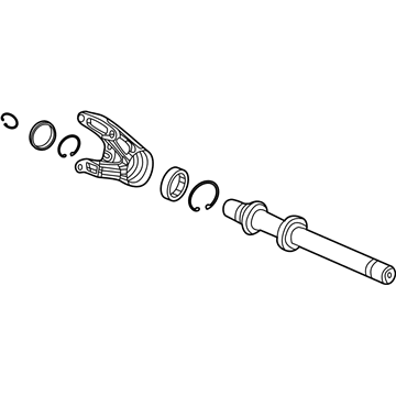 Acura 44500-TJC-A00 Shaft Assembly, Half