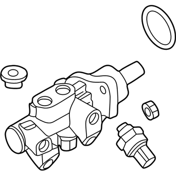 BMW 34-31-6-750-642 Brake Master Cylinder