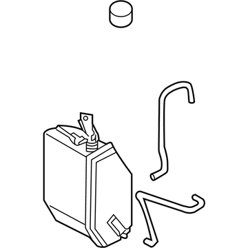 Nissan 21710-EV00B Tank Assy-Reserve