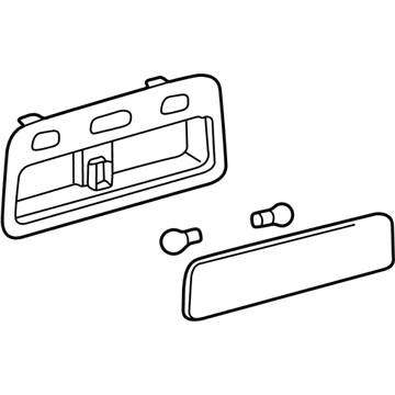 Toyota 81260-22170-B0 Lamp Assembly, Map