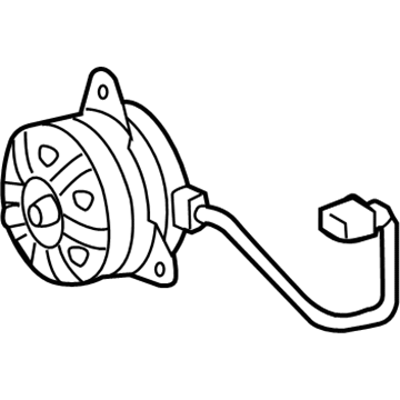 Lexus 16363-31390 Motor, Cooling Fan