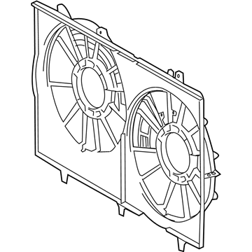 Lexus 16711-31461 Shroud, Fan