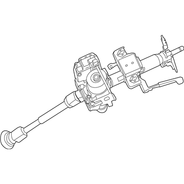Nissan 48810-3SG1A Column Assy-Steering, Upper