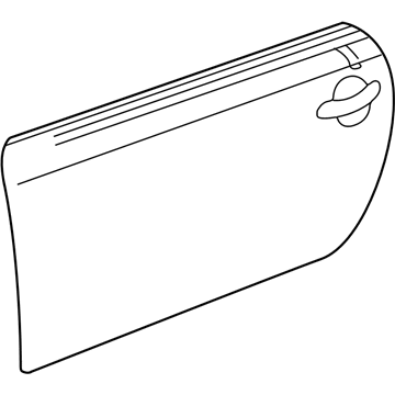 Lexus 67111-24050 Panel, Front Door, Outer RH