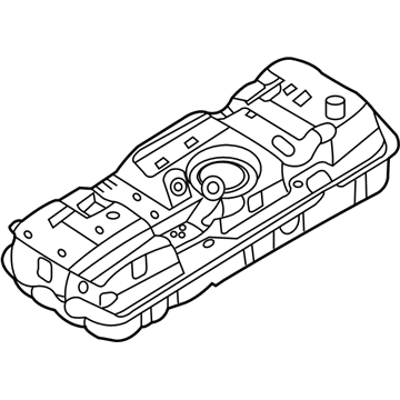 Hyundai 31150-4D550 Tank Assembly-Fuel