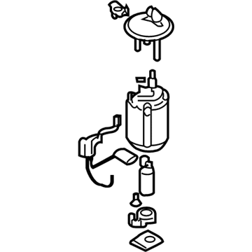 Hyundai 31110-4D500--DS Fuel Pump & Sender Module Assembly