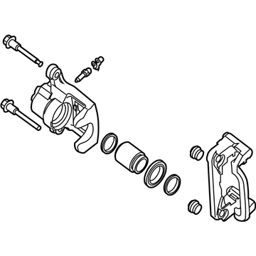 Nissan 44001-EM11A A CALIPER RH 99