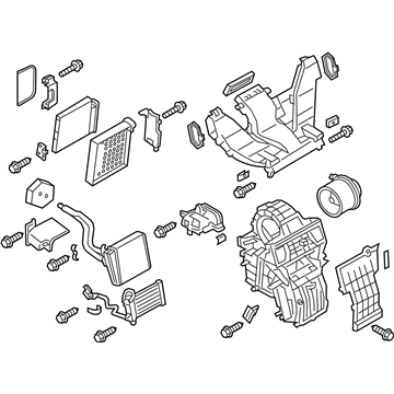 Nissan 27210-9SE0B Blower Assembly-Air Conditioner