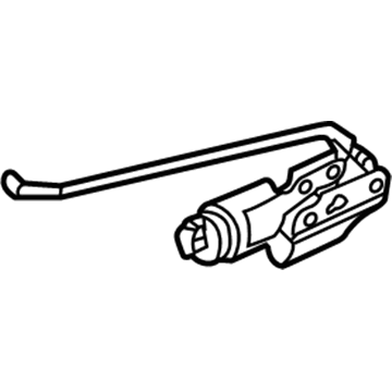 Kia 812303C010 Tail Gate Latch Assembly