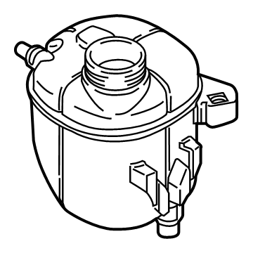 BMW 17-13-9-485-733 Engine Coolant Reservoir