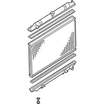 Nissan 21460-5Y700 Radiator Assy