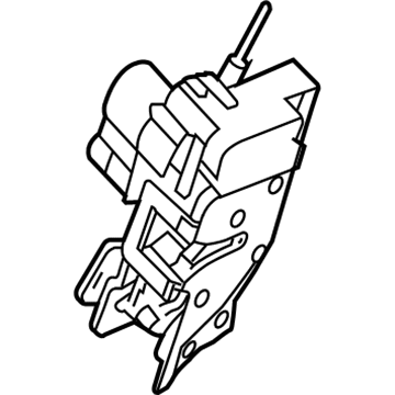 Mopar 4865726AC Door Lock Actuator Motor Front Right