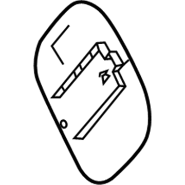 GM 95913056 Fuel Door