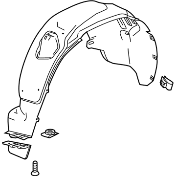 GM 42613103 Liner Asm-Rear Wheelhouse