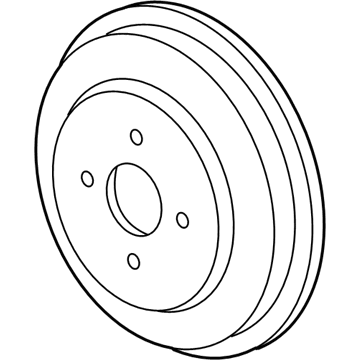 GM 25836302 Drum-Rear Brake