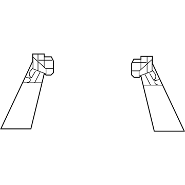 Mopar 55111060AA Duct-Floor Distribution