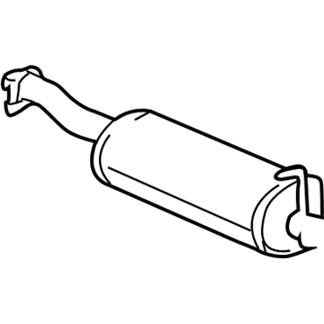 Ford 2C6Z-5230-AA Muffler