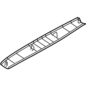 Nissan 90904-JM00A GARNISH Assembly-Back Door Top