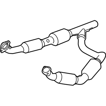 Ford 9C2Z-5F250-E Catalytic Converter