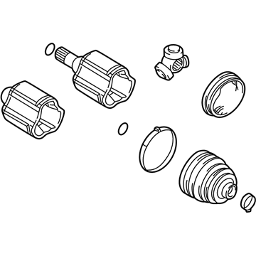 GM 88897589 Joint Kit, Front Wheel Drive Shaft Tri-Pot