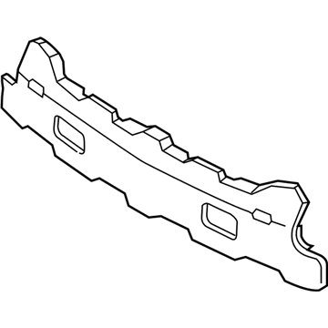 Hyundai 86620-3V600 Absorber-Rear Bumper Energy