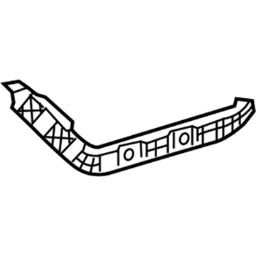 Hyundai 86613-3V000 Bracket Assembly-Rear Bumper Side, LH
