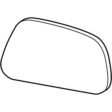 Toyota 87906-08070 Mirror Glass