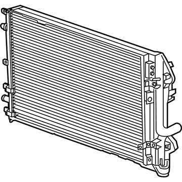 Mopar 68085784AA Cooler-CONDENSER And Trans Cooler