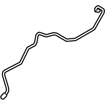 BMW 64-53-6-813-590 SUCTION LINE, UNDERFLOOR, PA