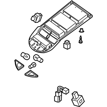 Nissan 26430-ZT73A Lamp Assembly Map