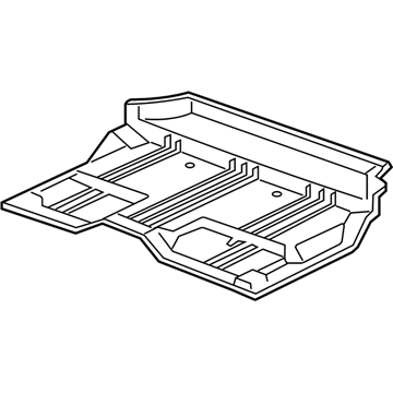 GM 15950122 Center Floor Pan