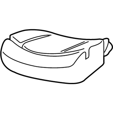 GM 15688072 Pad, Passenger Seat Cushion