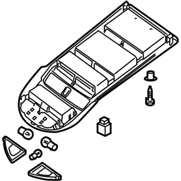 Infiniti 26430-ZQ12A Lamp Assembly-Map